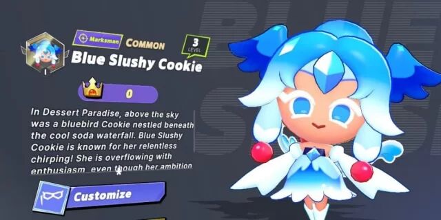 Cookie Run: OvenSmash Blue Slushy Cookie Build Guide PC