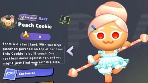 Peach Cookie