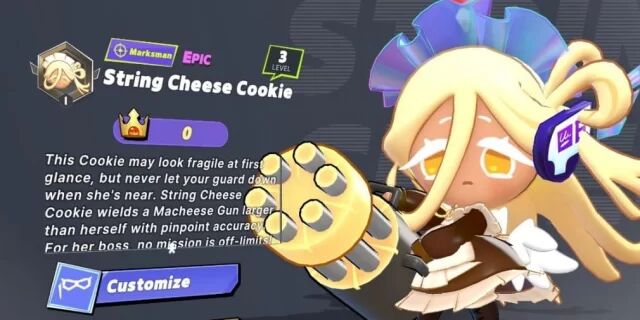 Cookie Run: OvenSmash String Cheese Cookie Build Guide PC