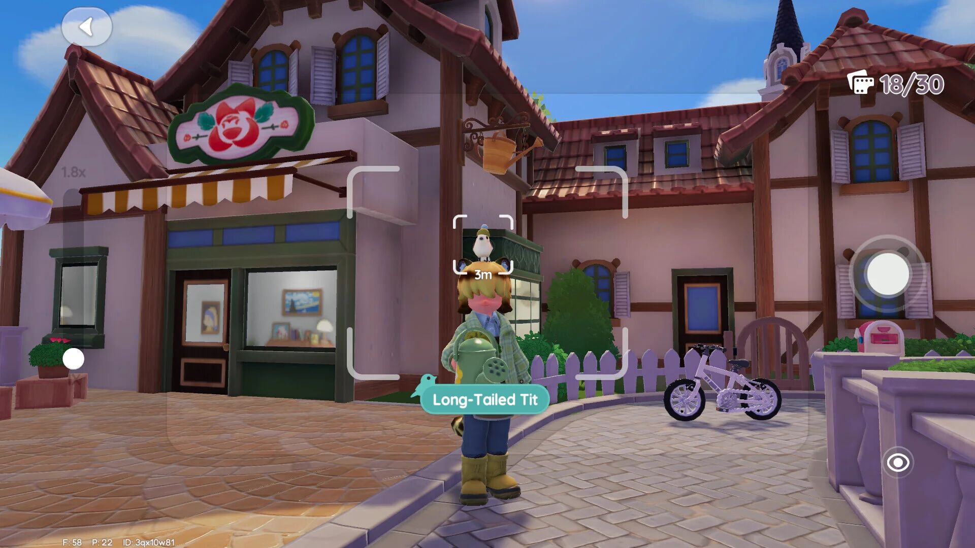 ตำแหน่งนกใน Heartopia PC