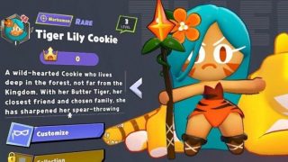 Tiger Lily Cookie
