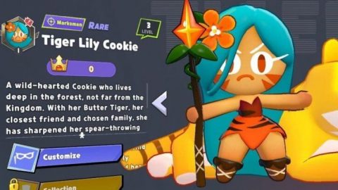 Tiger Lily Cookie
