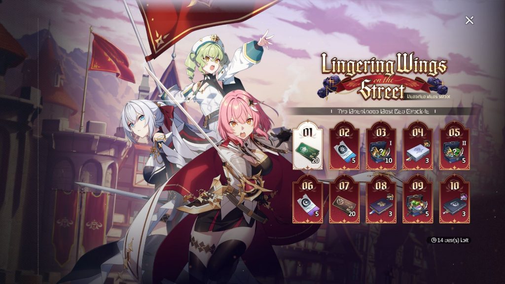 Episode 5 Lingering Wings on the Street Update Celebration Check-in