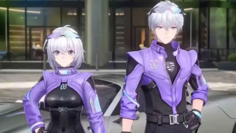 NTE Porsche Collab Outfits