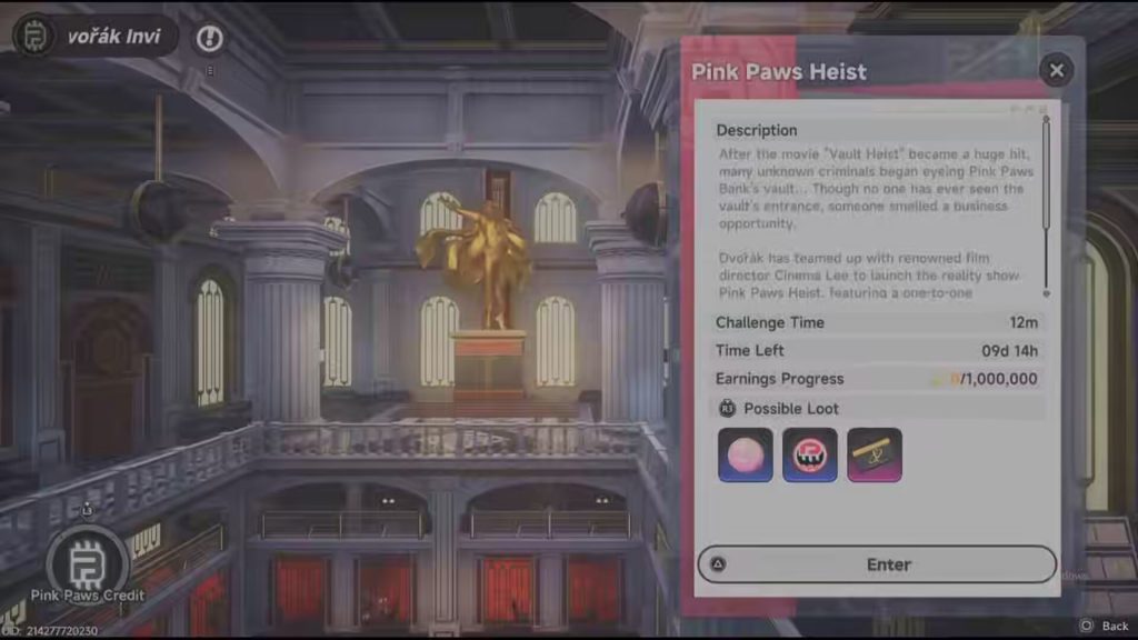 Pink Paws Heist