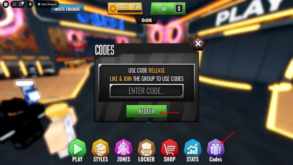Redeem Basketball Zero Code