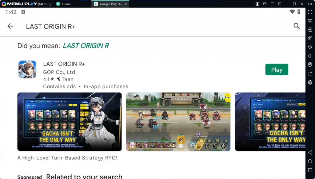 Download Last Origin R+