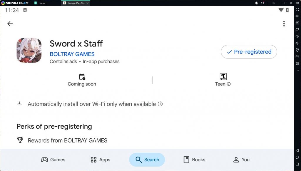 Play Sword x Staff on PC with MEmu