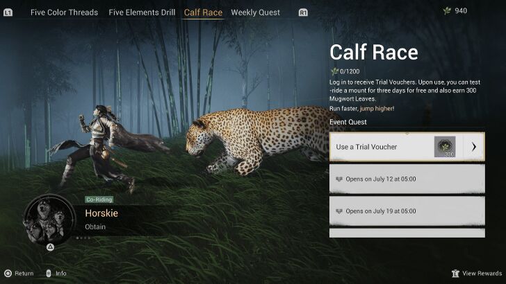 Calf Race