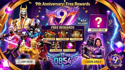 Free Fire 9th Anniversary