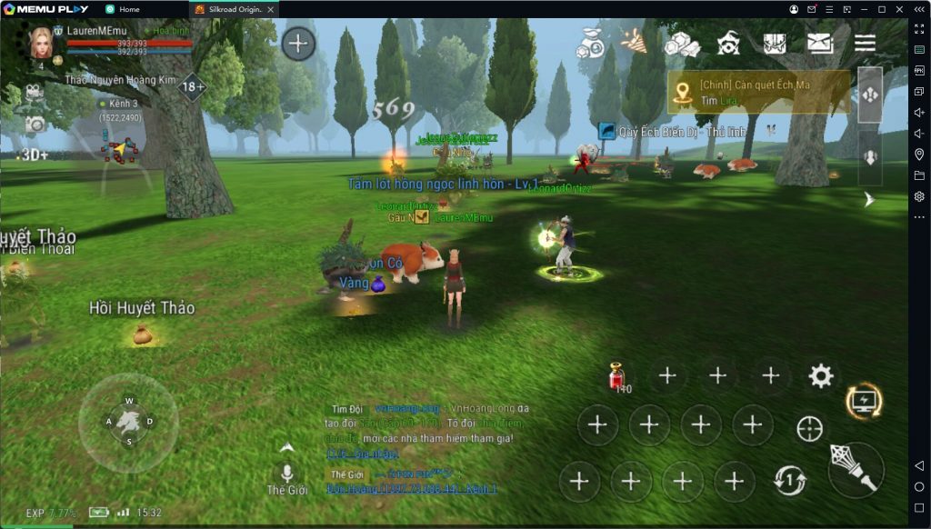 Silkroad Origin Mobile with MEmu