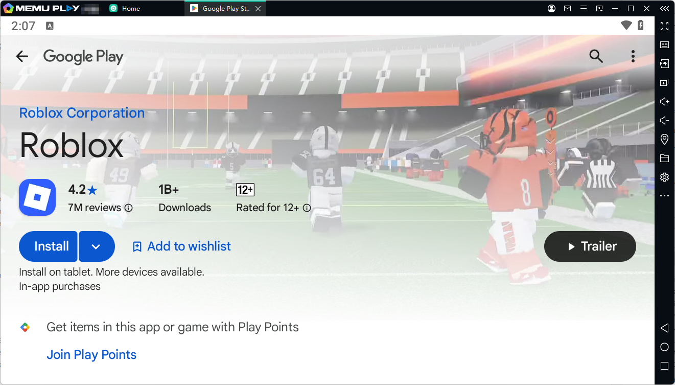 download Roblox from Google Play