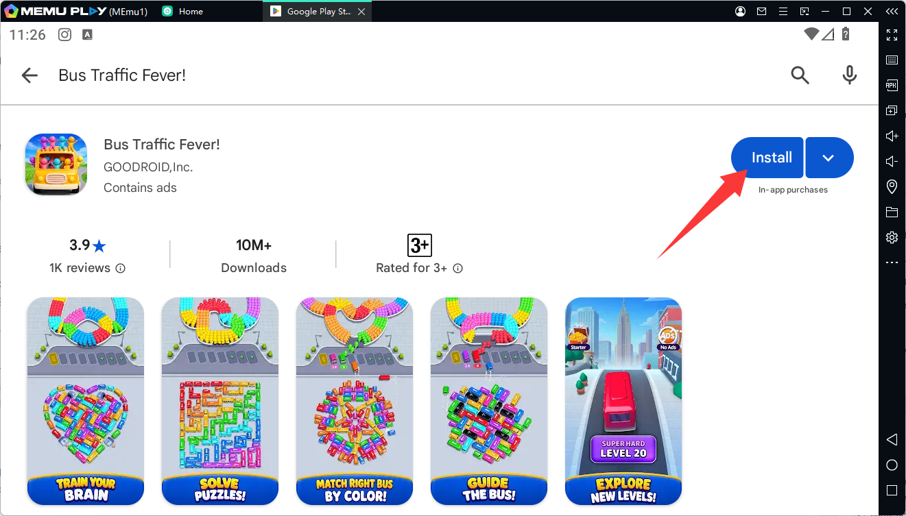Cómo descargar y jugar Bus Traffic Fever! en PC