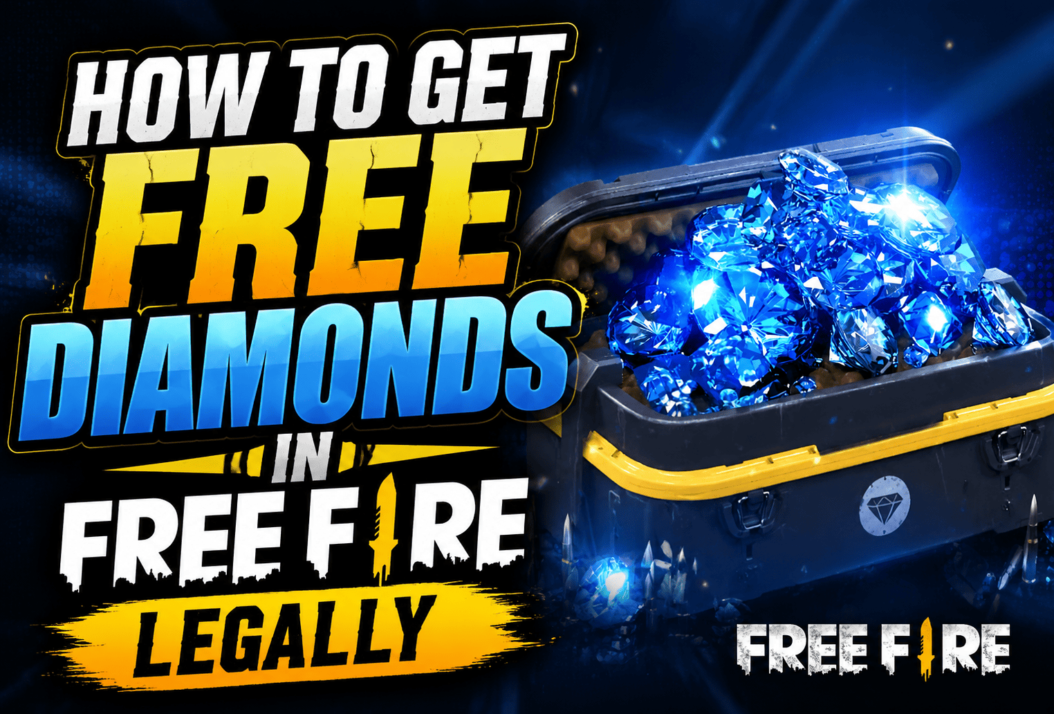 Free Fire: How to Get Free Diamonds Legally