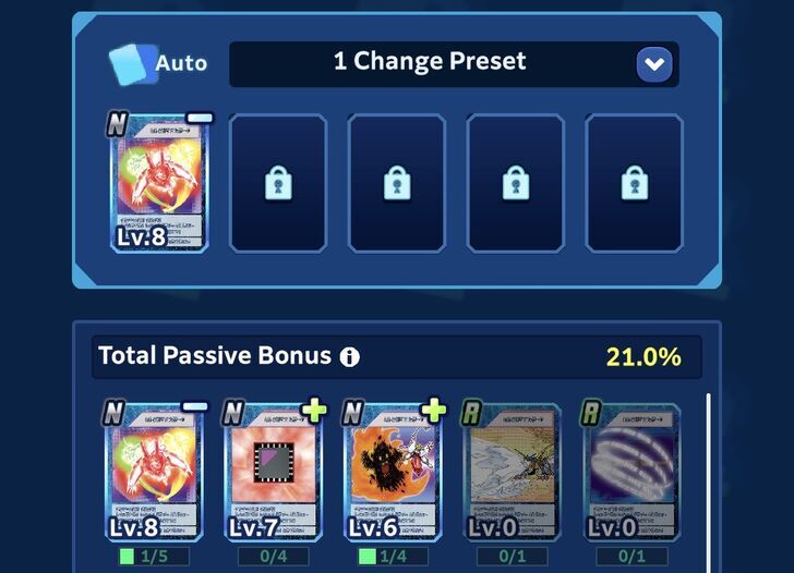Digimon Up Skill Card