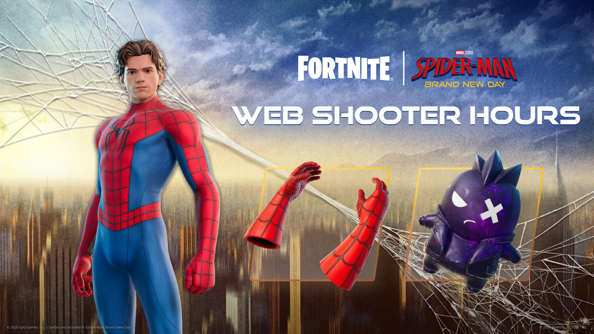 Fortnite Spider-Man: Brand New Day Collaboration