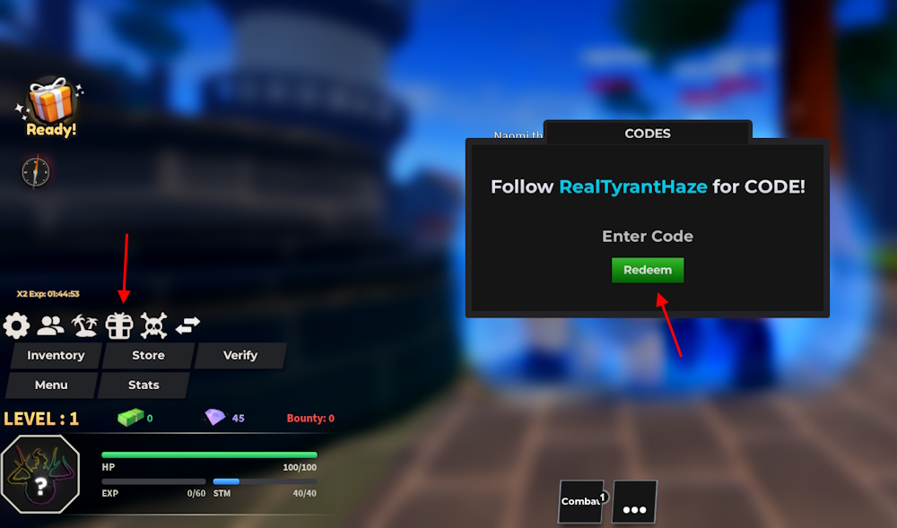 Roblox Haze Seas redeem codes