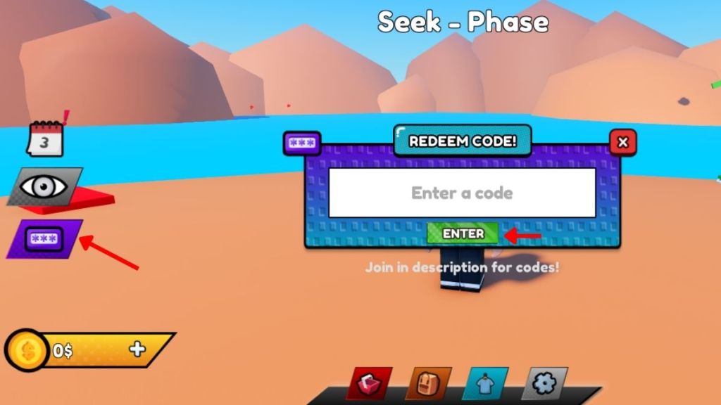 Roblox Paint and Hide redeem codes
