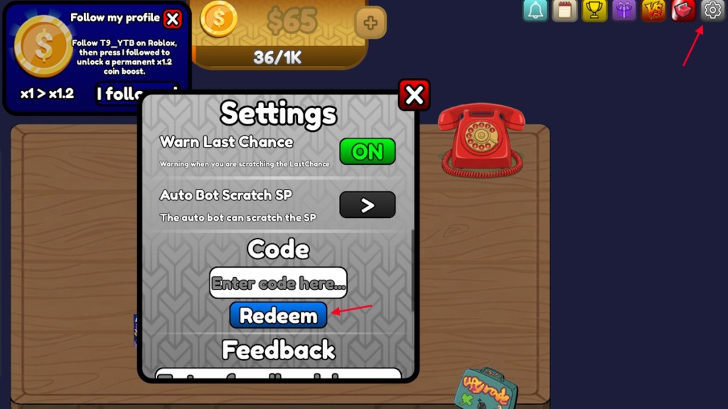 Roblox Scratchy Loot redeem codes