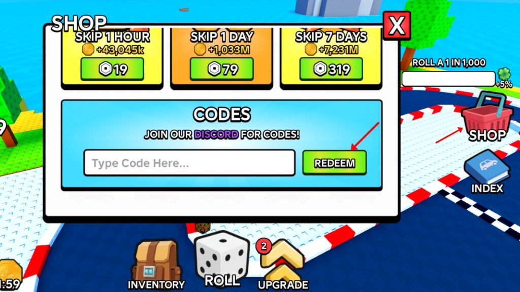 Roblox Spin a Car redeem codes