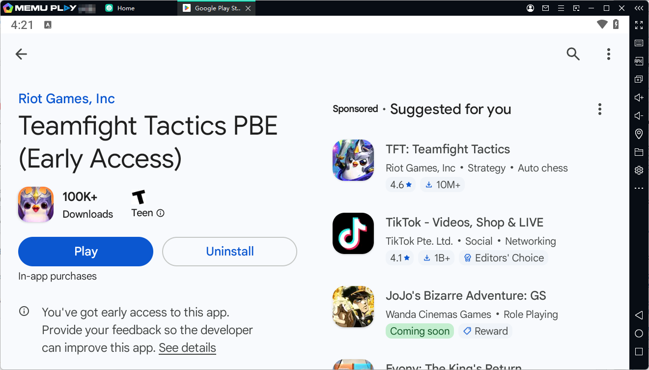 How to Download and Play TFT PBE on MEmu Emulator