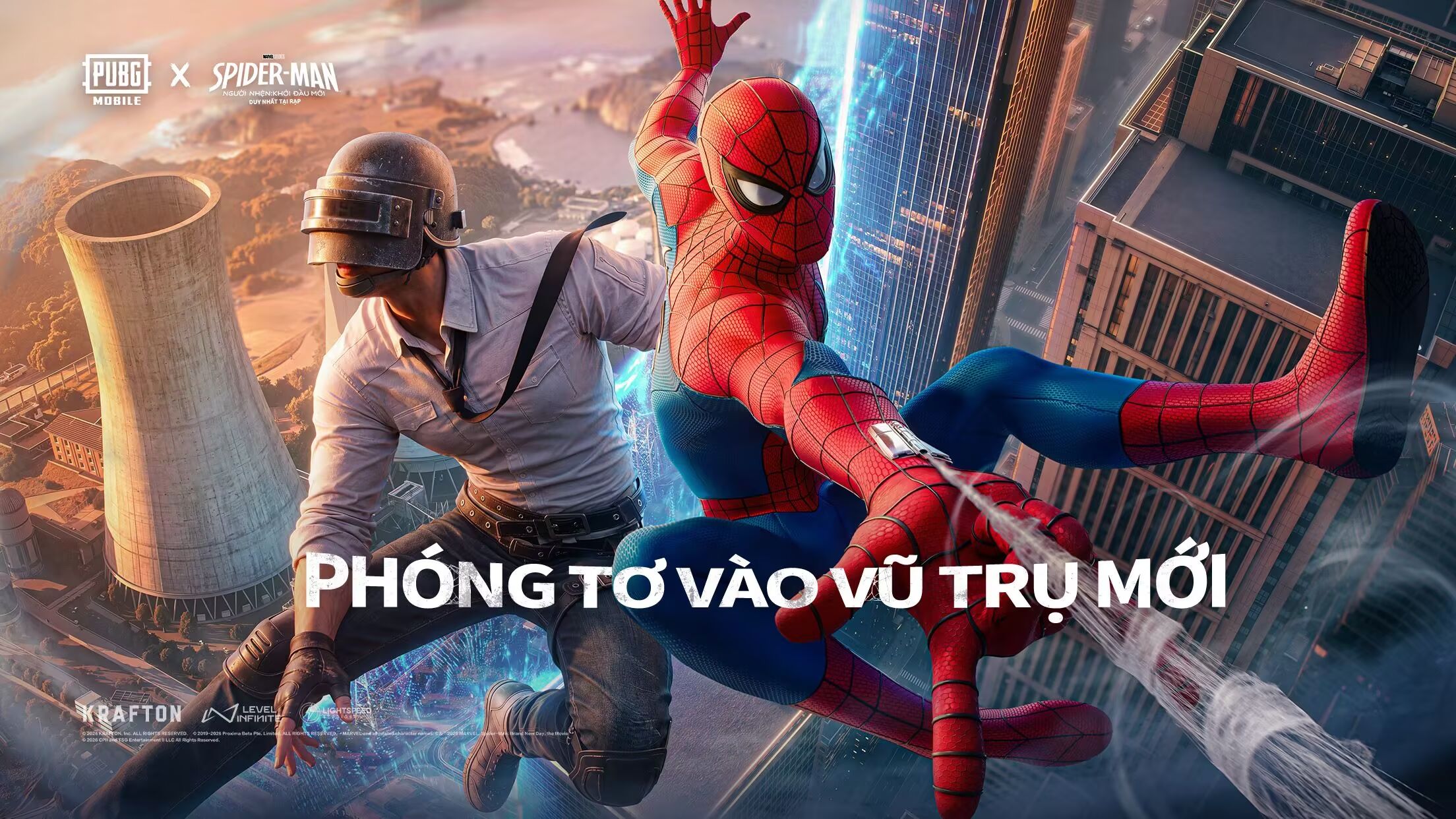 PUBG Mobile x Người Nhện: Ngày Mới Hoàn Toàn – Tất tần tật những điều bạn cần biết PC