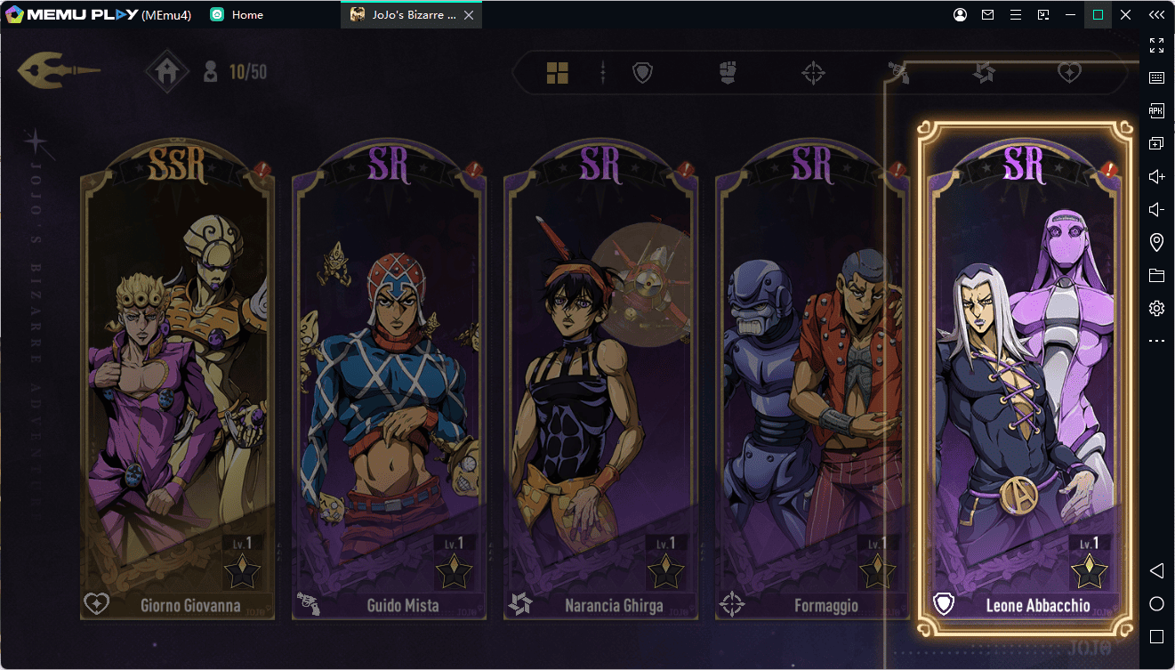 JoJo's Bizarre Adventure: GS Build a Balanced Beginner Team
