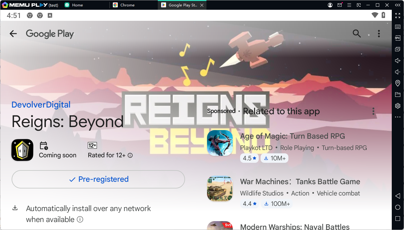 How to Download Reigns: Beyond on MEmu Emulator