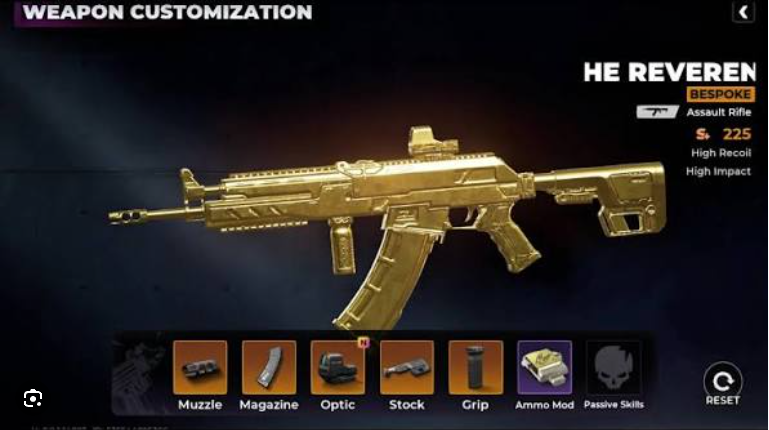 Gangstar Mirage City Weapons Guide