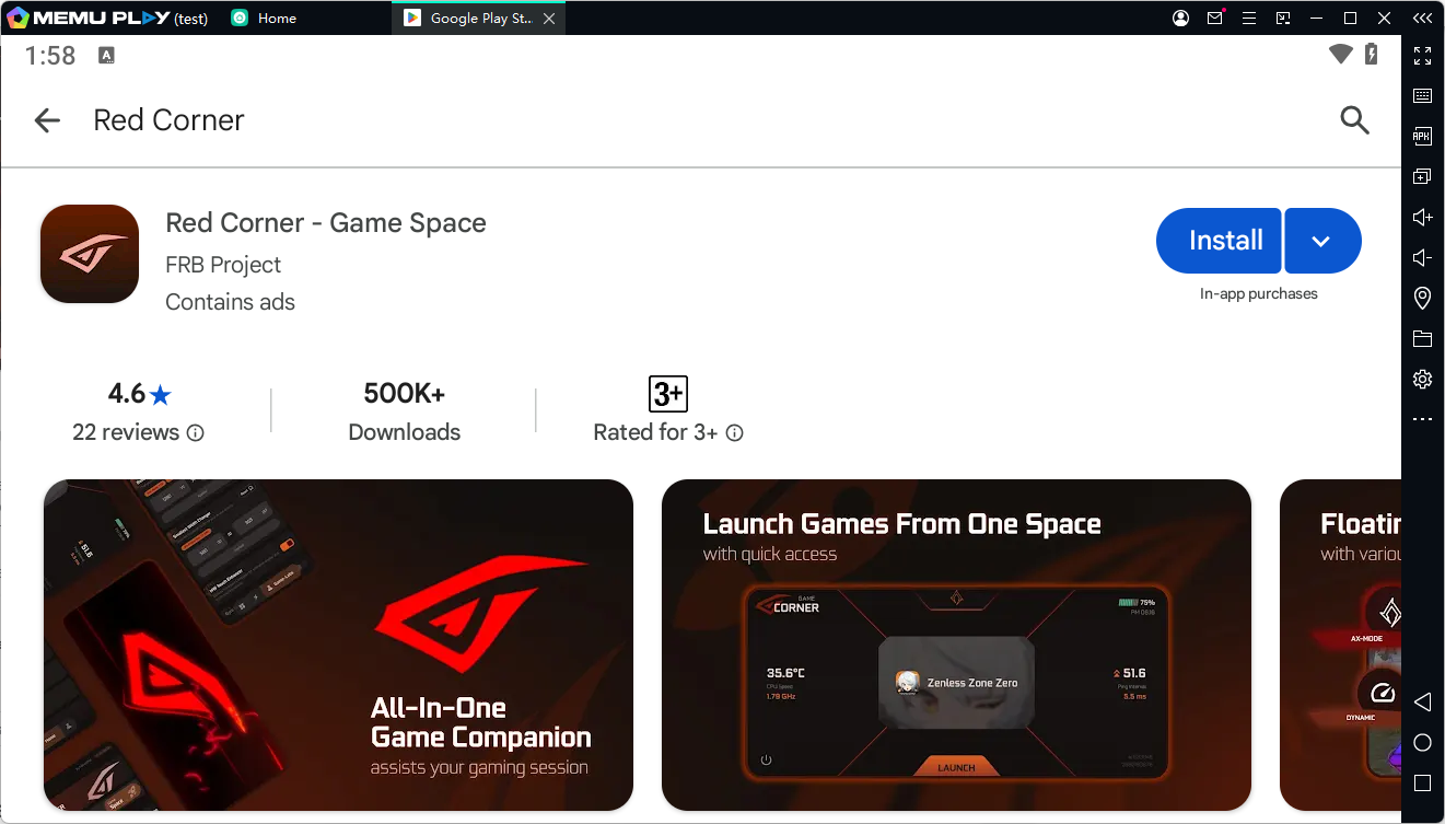 How to Download Red Corner - Game Space
