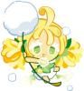Dandelion Fairy Cookie