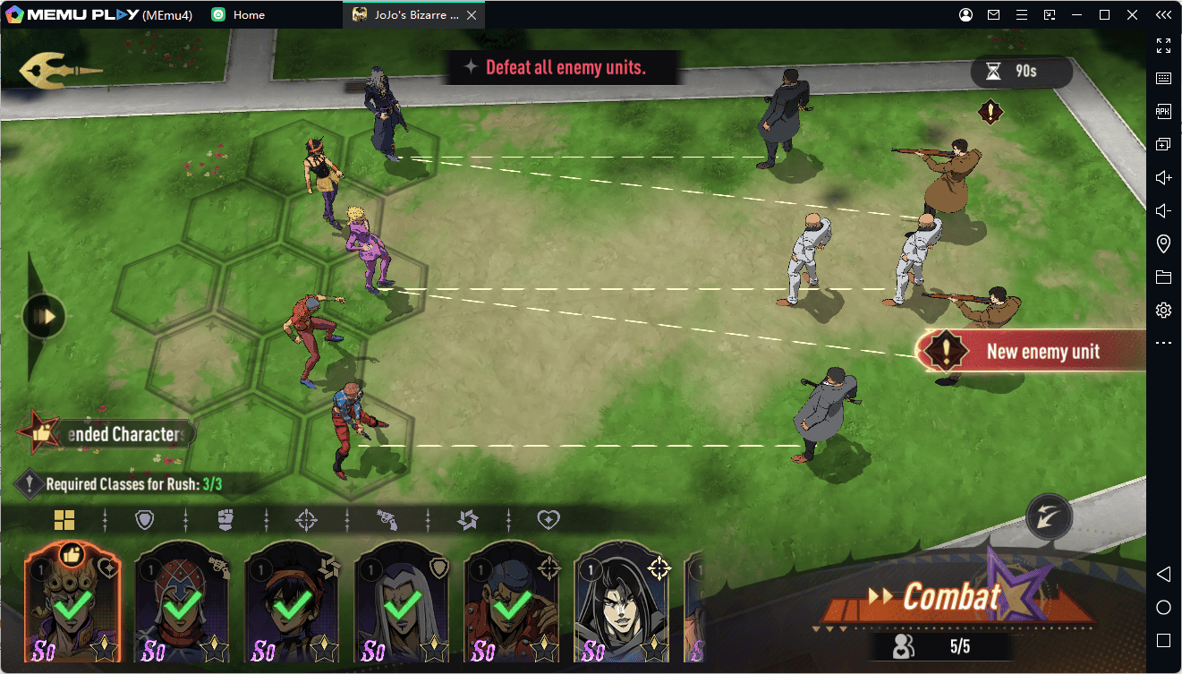 JoJo's Bizarre Adventure: GS Six Fighting Styles
