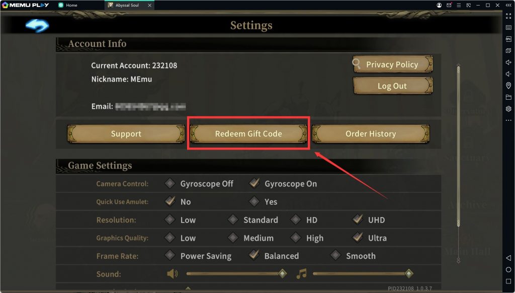 Redeem Codes in Abyssal Soul