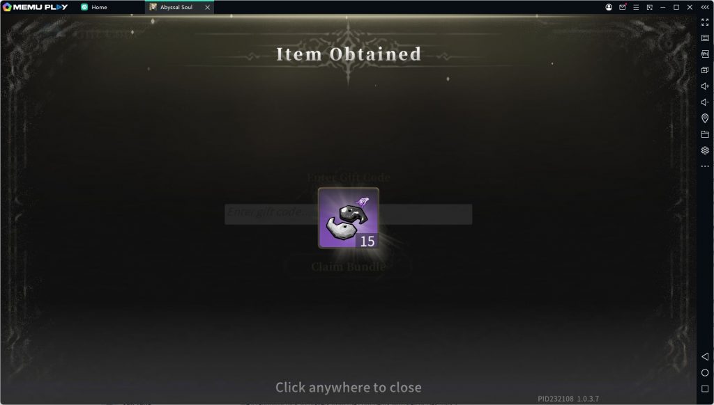 Redeem Codes in Abyssal Soul