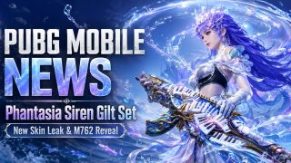 PUBG Mobile Phantasia Siren Gilt