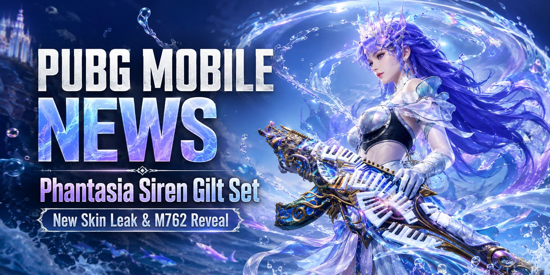 PUBG Mobile Phantasia Siren Gilt Set Release Date and Latest Updates PC