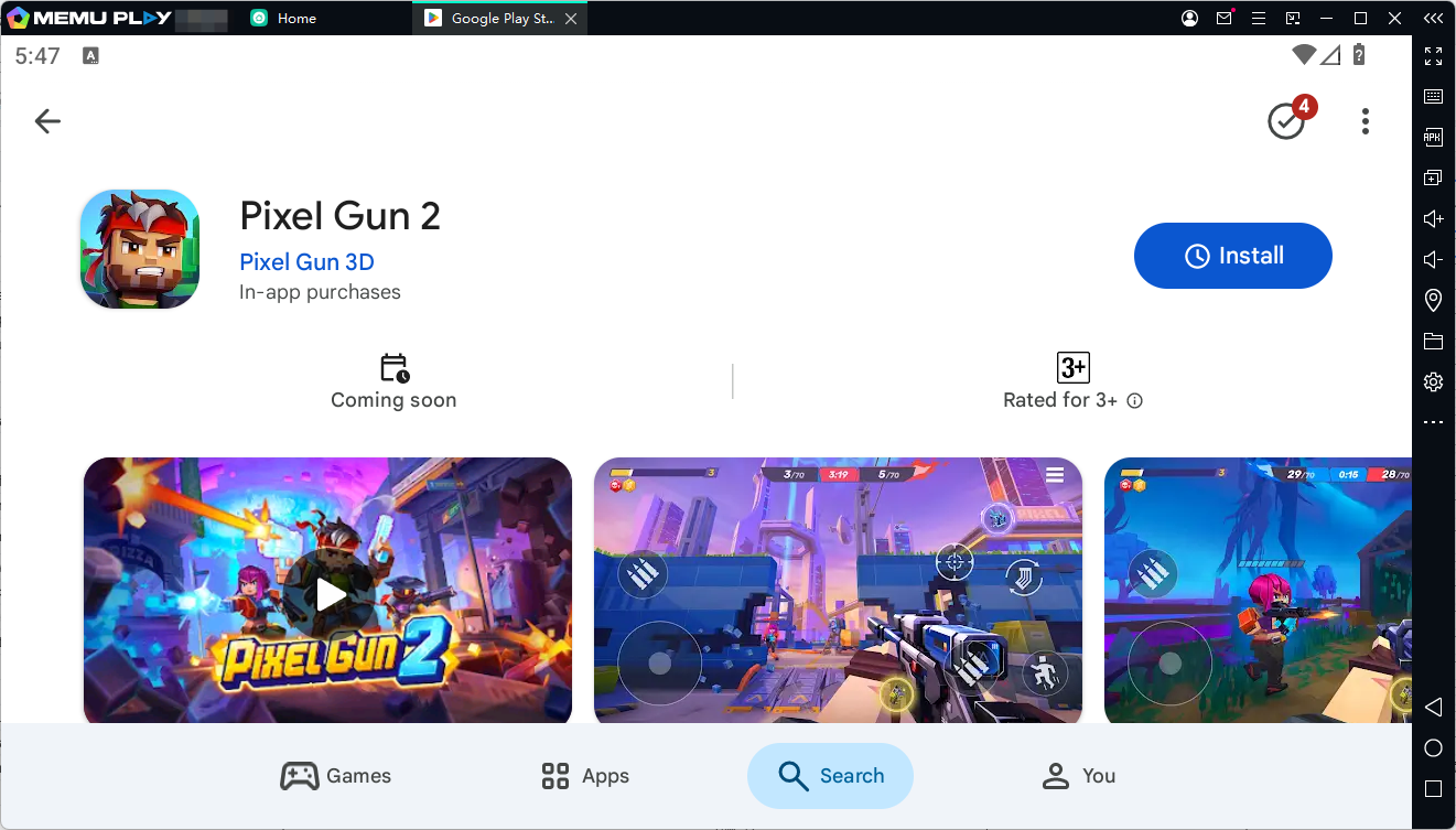 How to Download Pixel Gun 2 on PC with MEmu