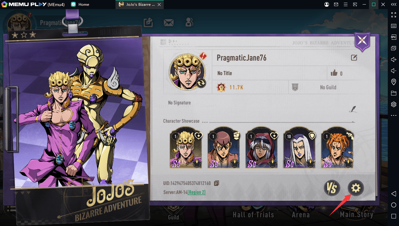 How to redeem JoJo's Bizarre Adventure: GS codes