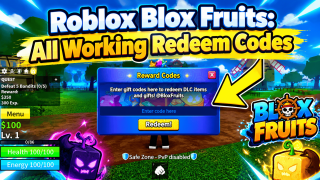Roblox Blox Fruits: All Working Redeem Codes