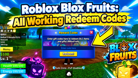 Roblox Blox Fruits: All Working Redeem Codes