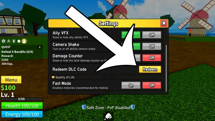 How to Redeem Roblox Blox Fruits Codes