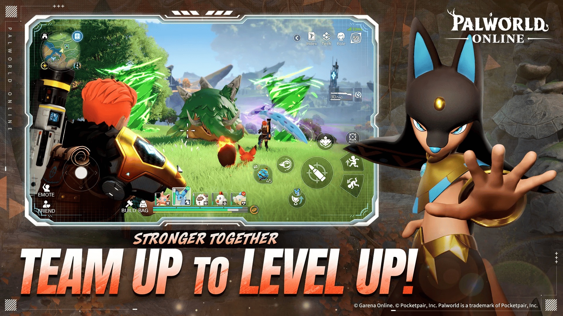 Palworld Online Gameplay Features - PvP Multiplayer