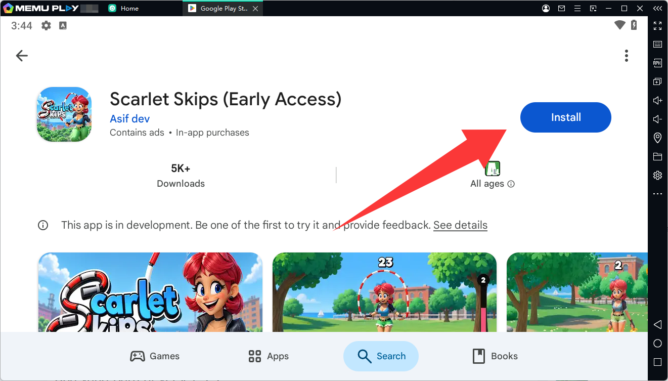 How to Download Scarlet Skips APK on PC
