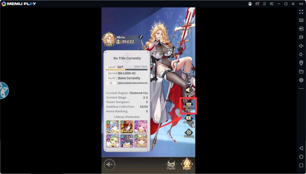 Divine Throne Idle RPG Code