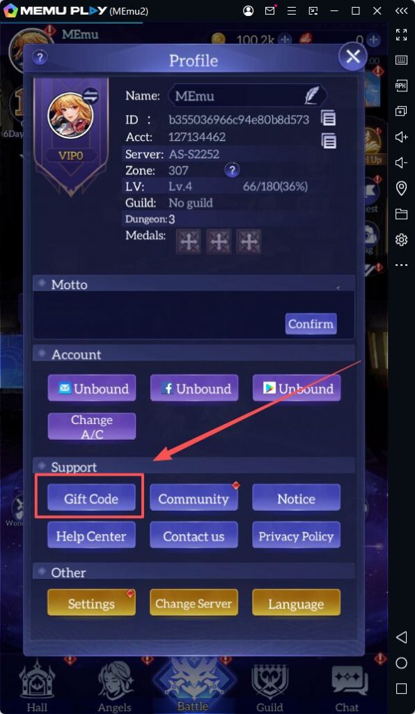 Idle Angels Code