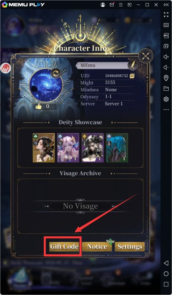 Immortal Oracle Tarot code
