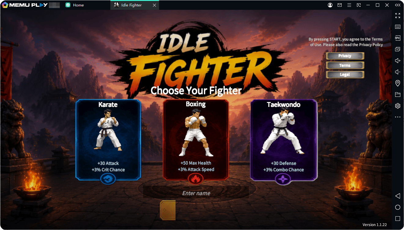 Idle Fighter เกม Idle RPG ศิลปะการต่อสู้ เปิดลงทะเบียนล่วงหน้า PC