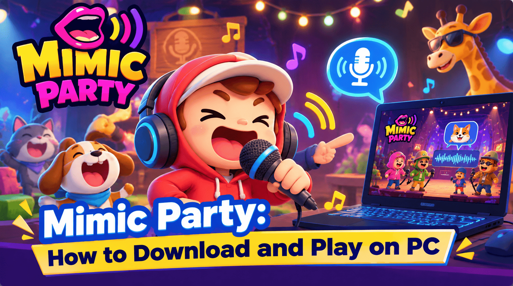 Mimic Party: Como Baixar e Jogar no PC com o Emulador MEmu para PC