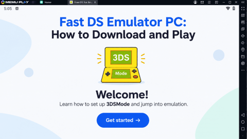 Fast DS Emulator PC: How to Download and Play DS Games