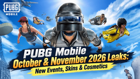 PUBG Mobile October & November 2026 Leaks: New Events, Skins & Cosmetics